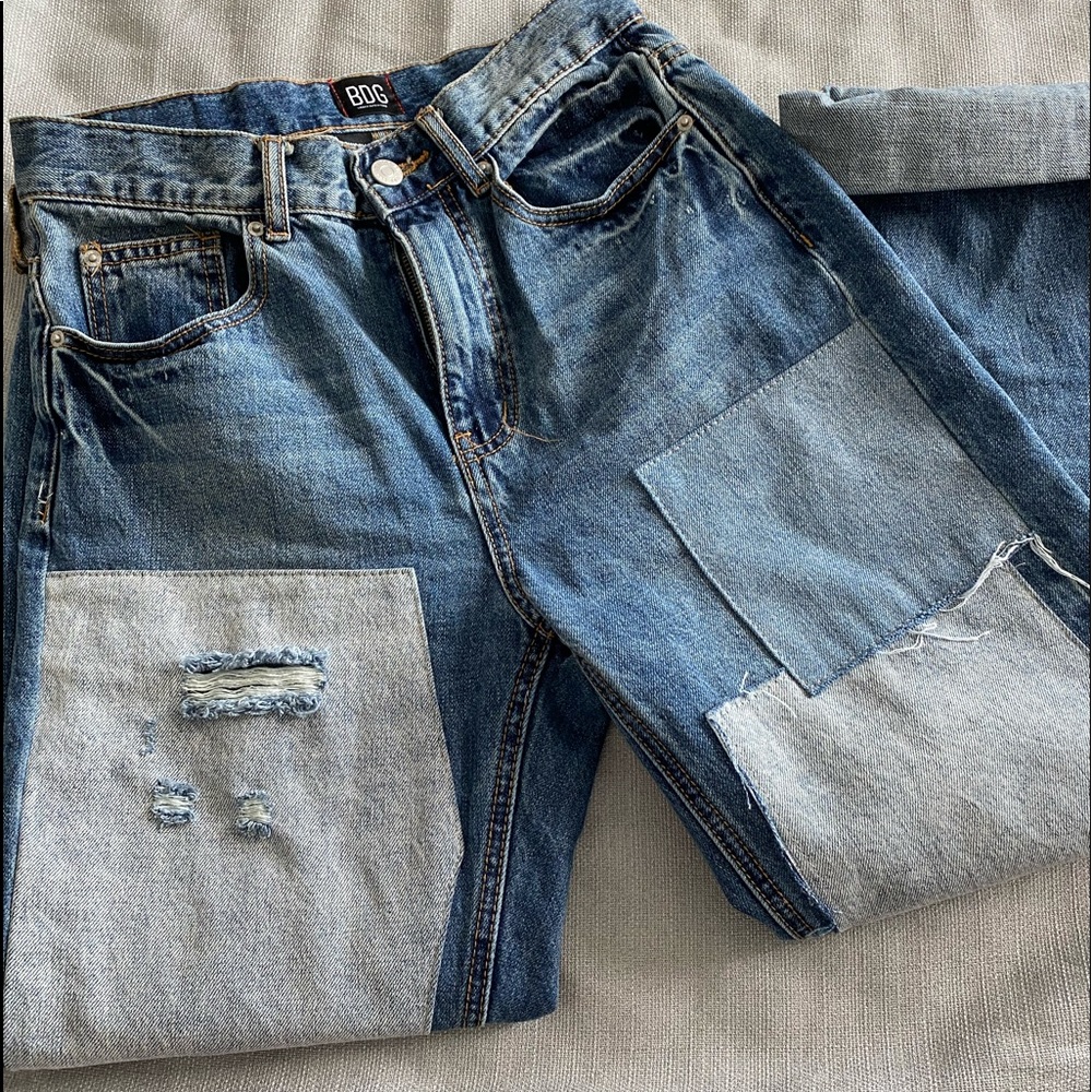 Urban outfitters patchwork jeans